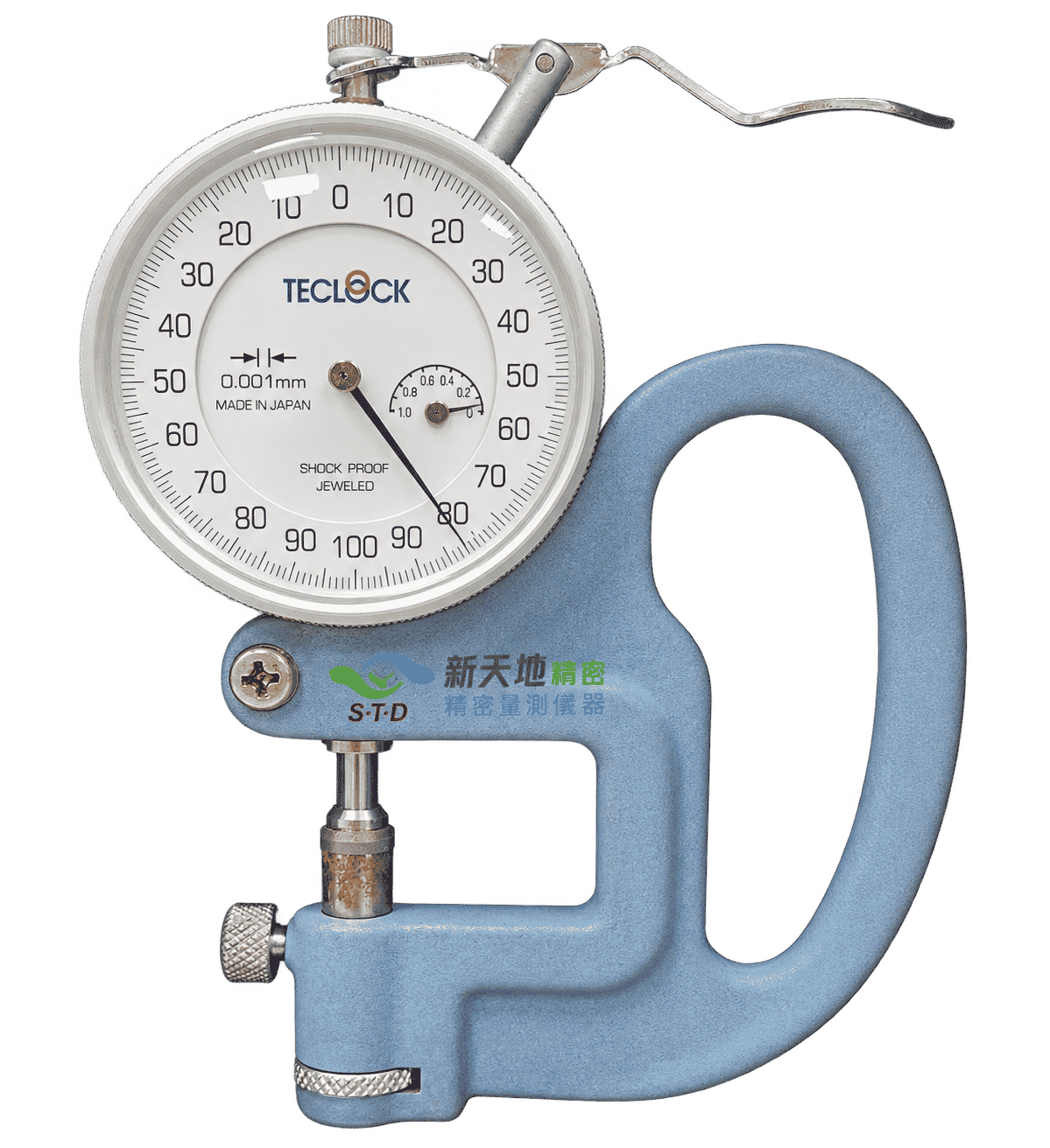 待售：TECLOCK 手持式厚薄計 厚度計 SM-1201